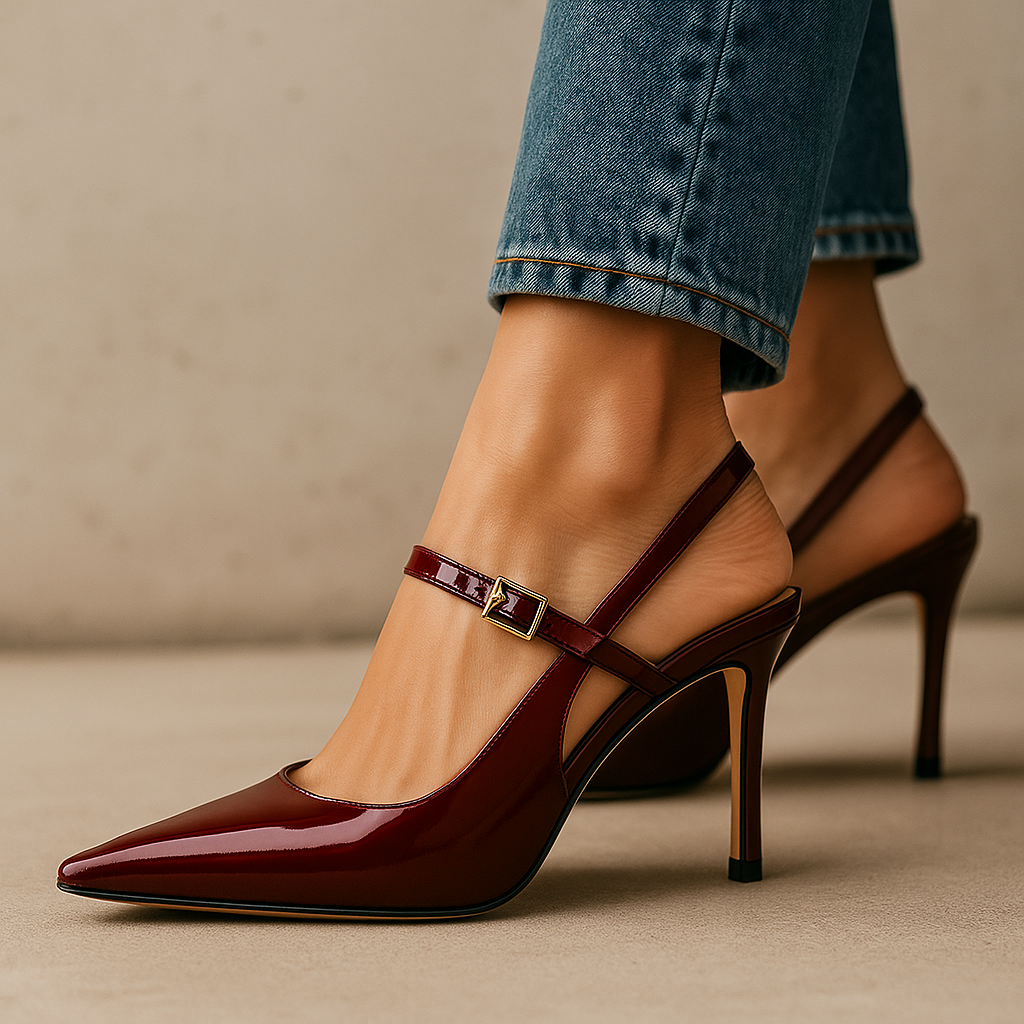 Nadia Slingback Heels