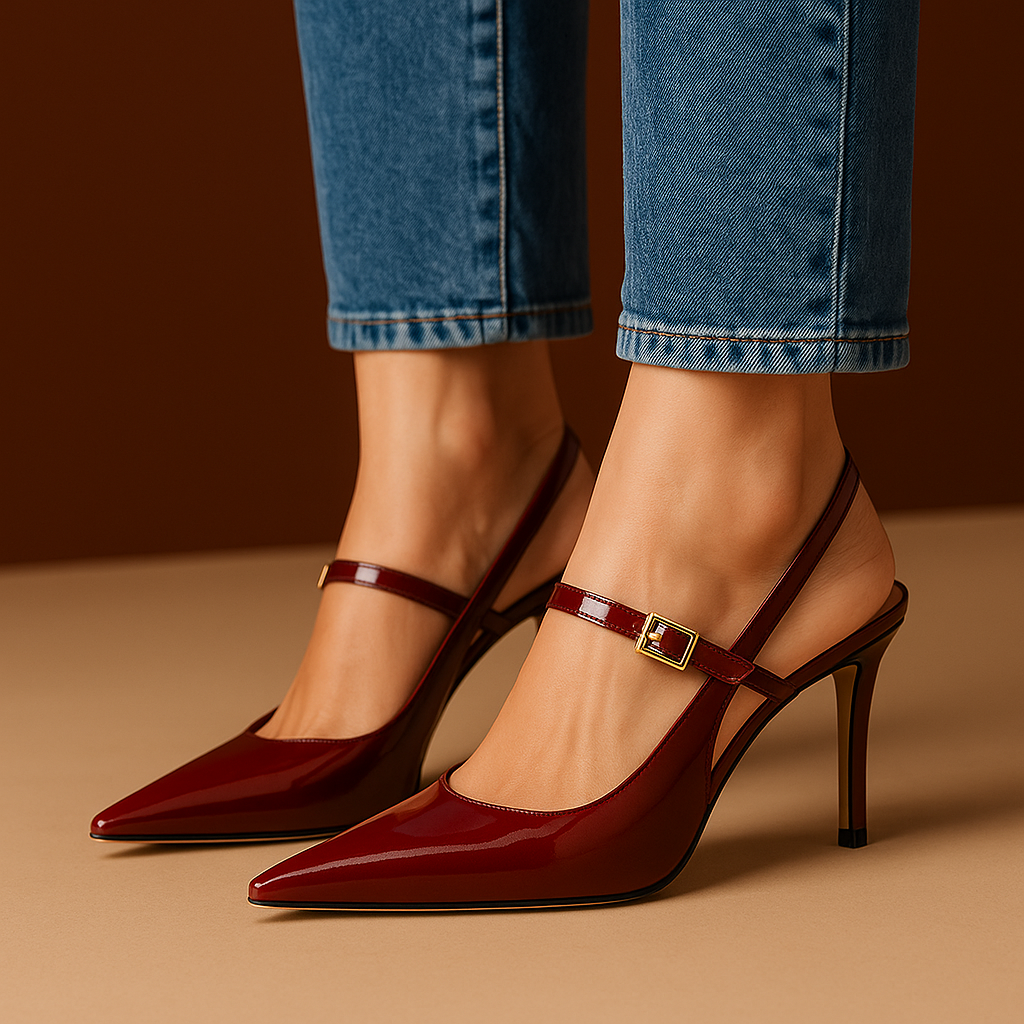 Nadia Slingback Heels