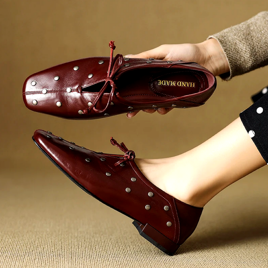 Mina Leather Loafers