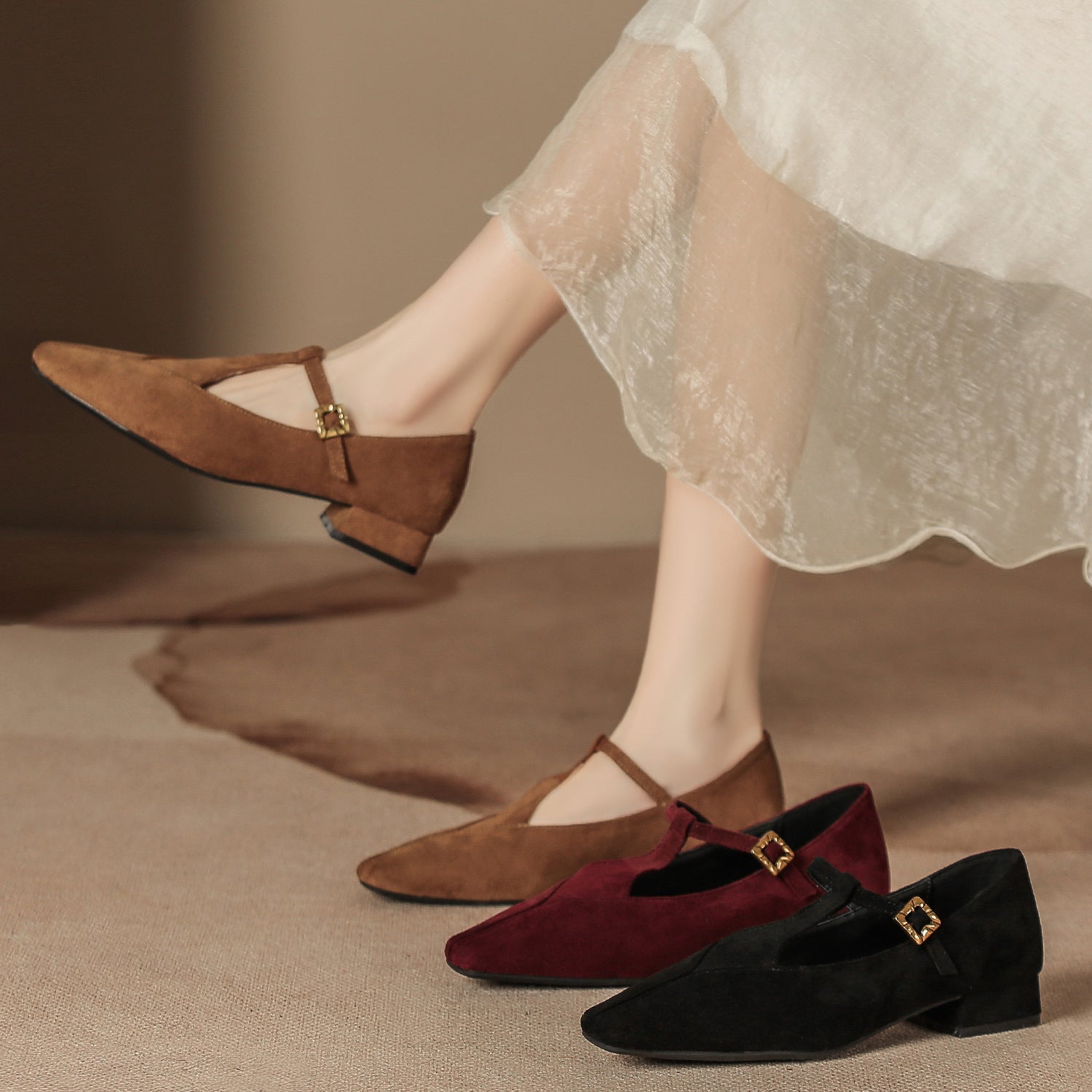 Mabel Suede Shoes