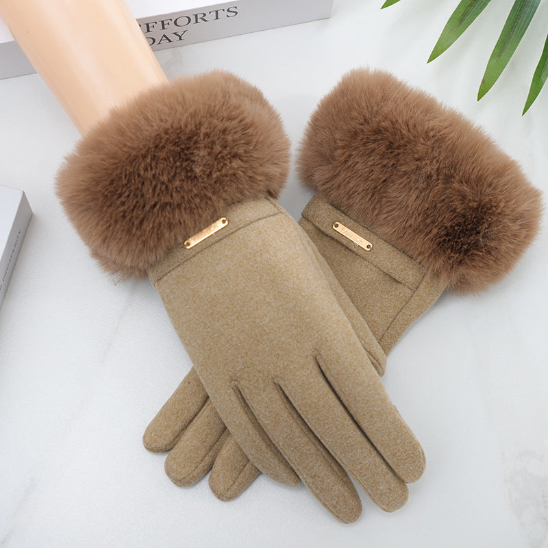 Tiffany Fur Gloves