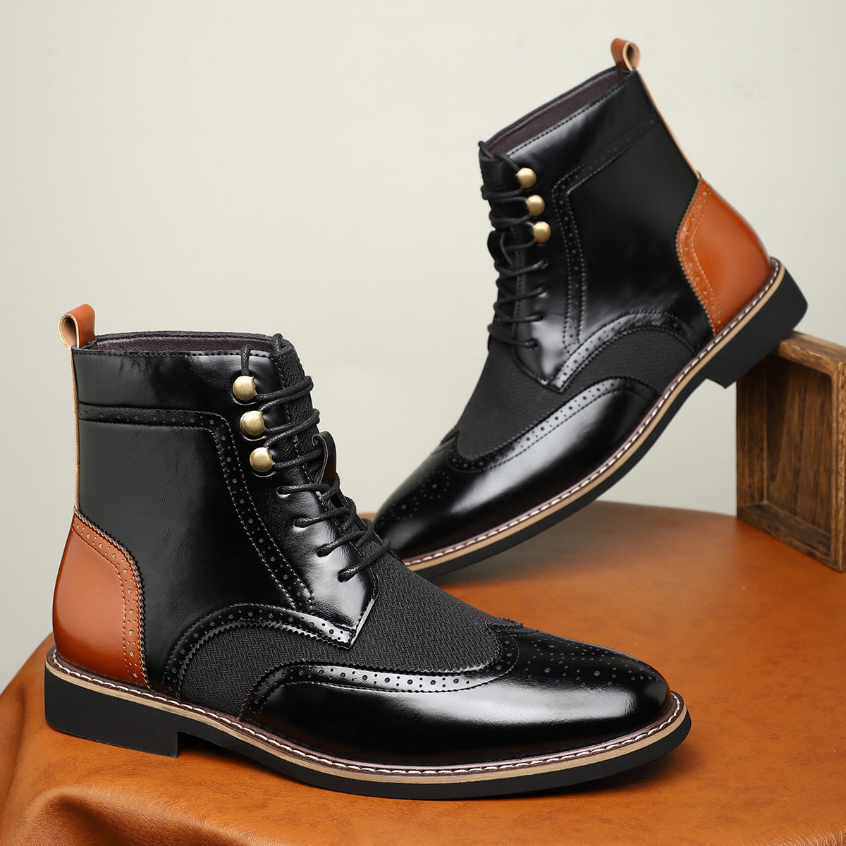 Moreno Leather Boots