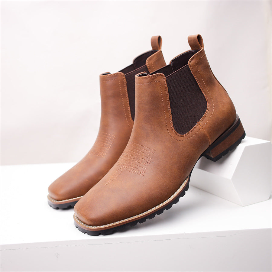 Brogan Leather Boots