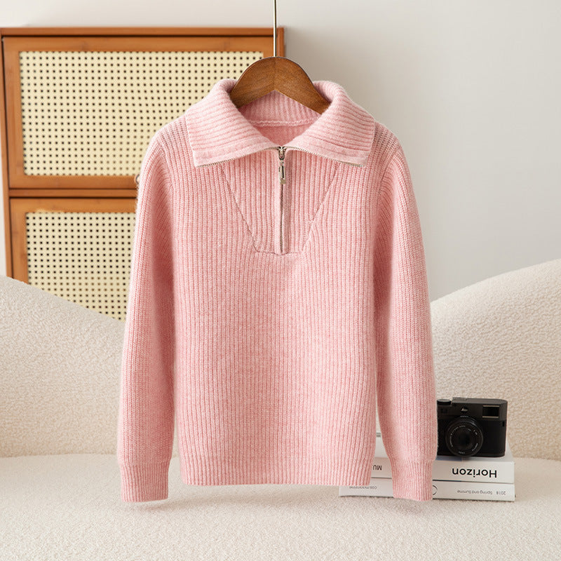 Adele Quarter-Zip Sweater