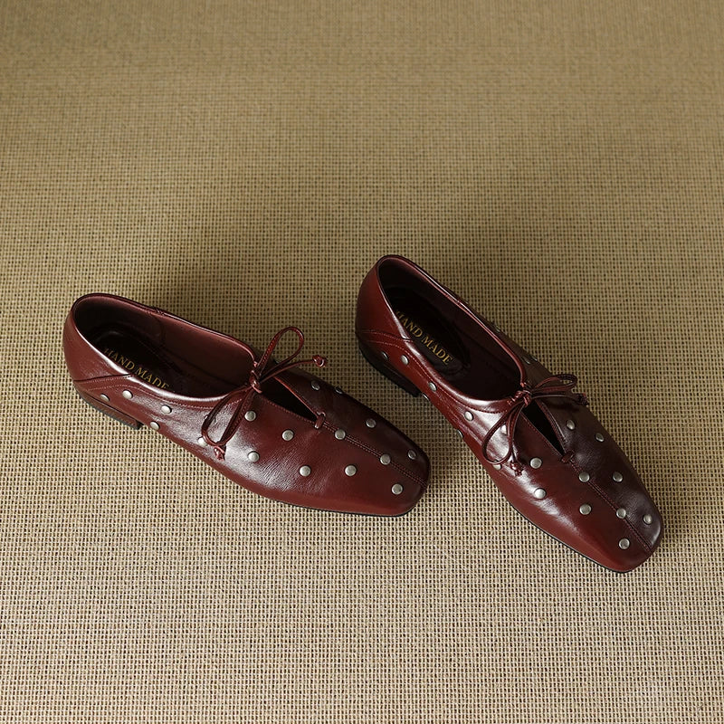 Mina Leather Loafers