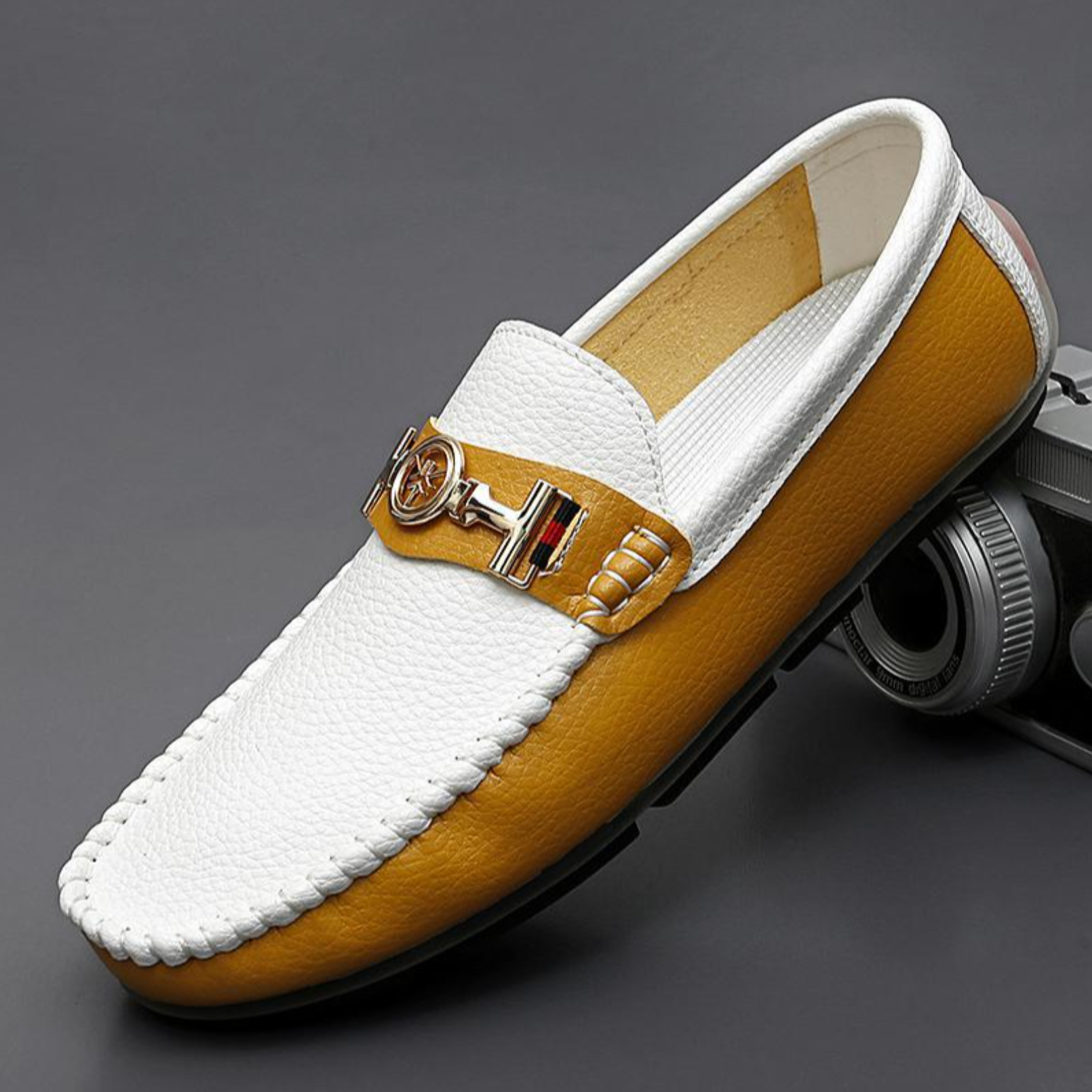 Lando Leather Moccasins