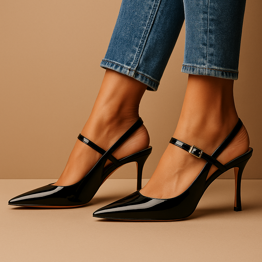 Nadia Slingback Heels