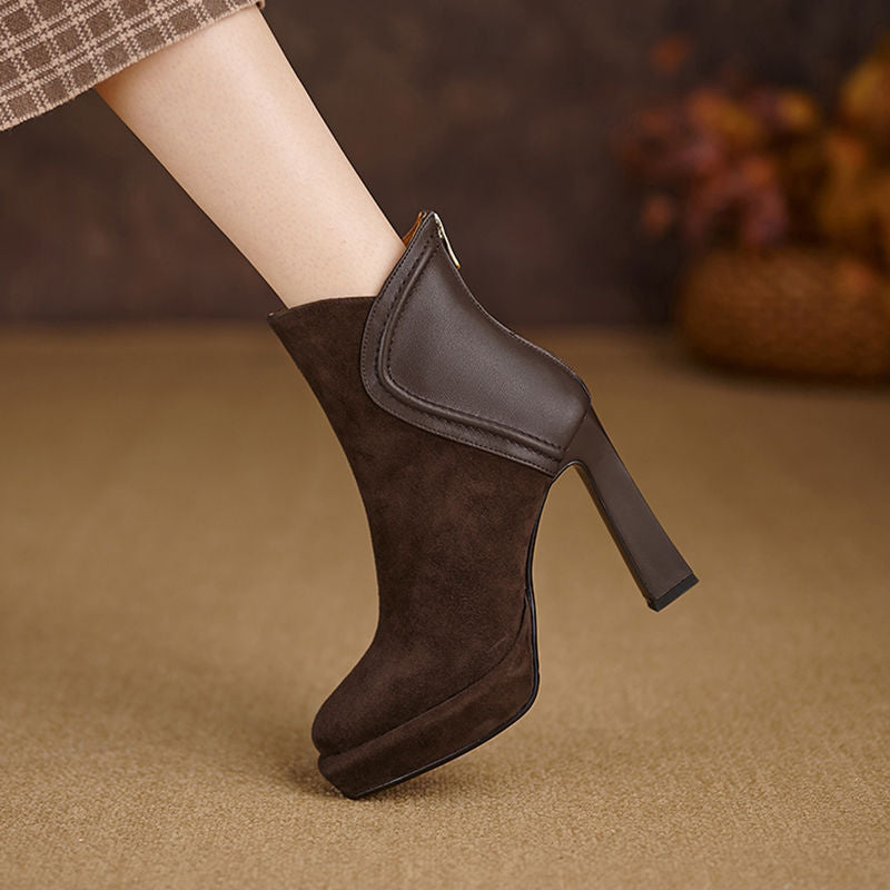 Corinne Leather Boots