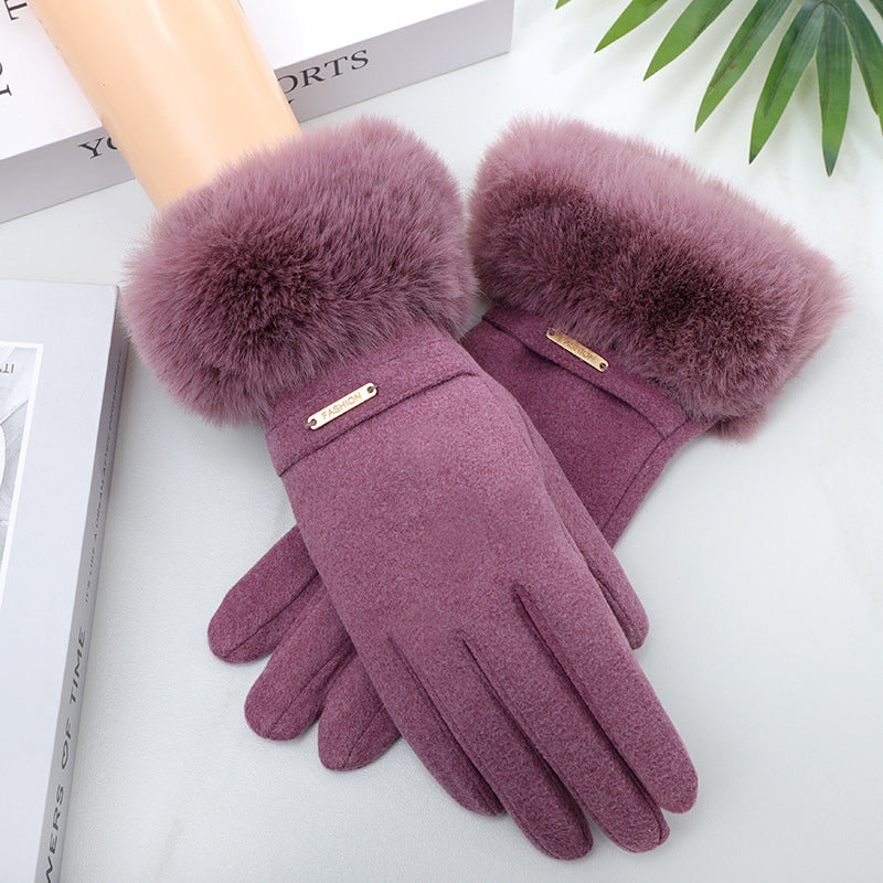 Tiffany Fur Gloves