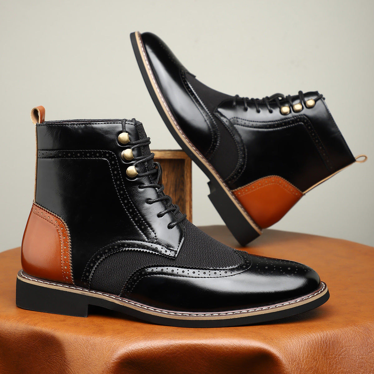 Moreno Leather Boots