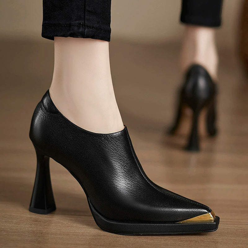 Casey Leather Heels
