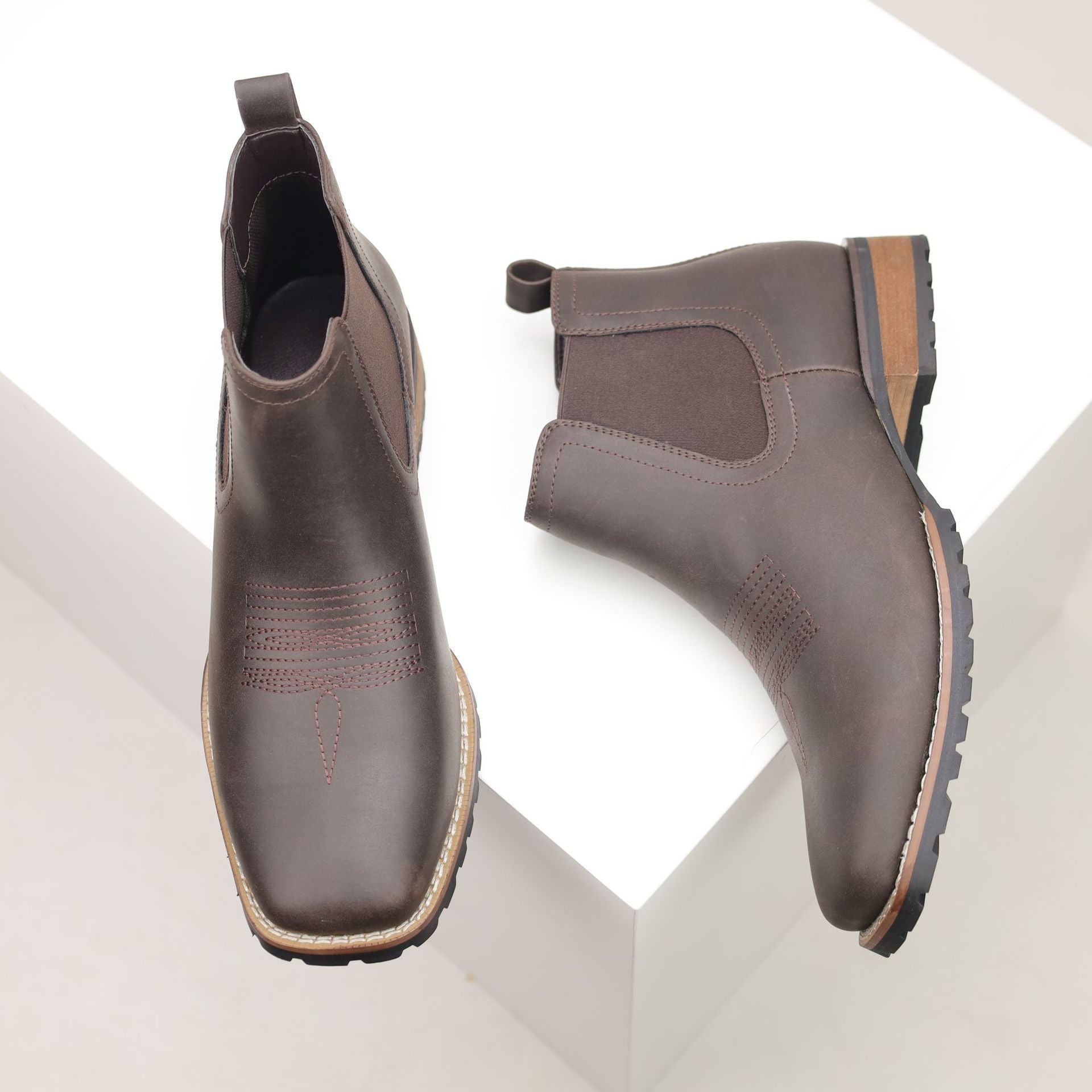 Brogan Leather Boots