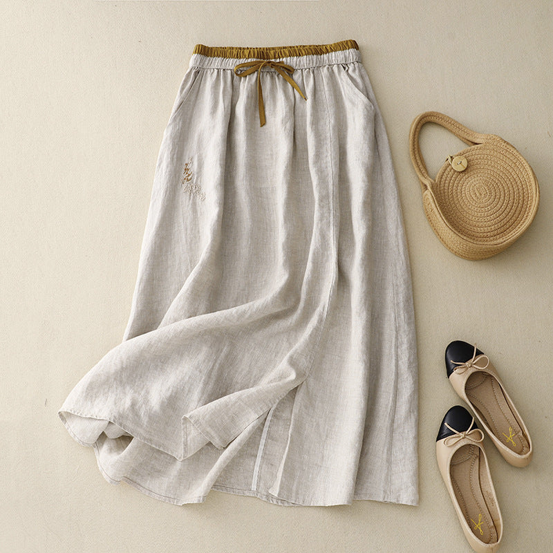 Angelie Linen Skirt