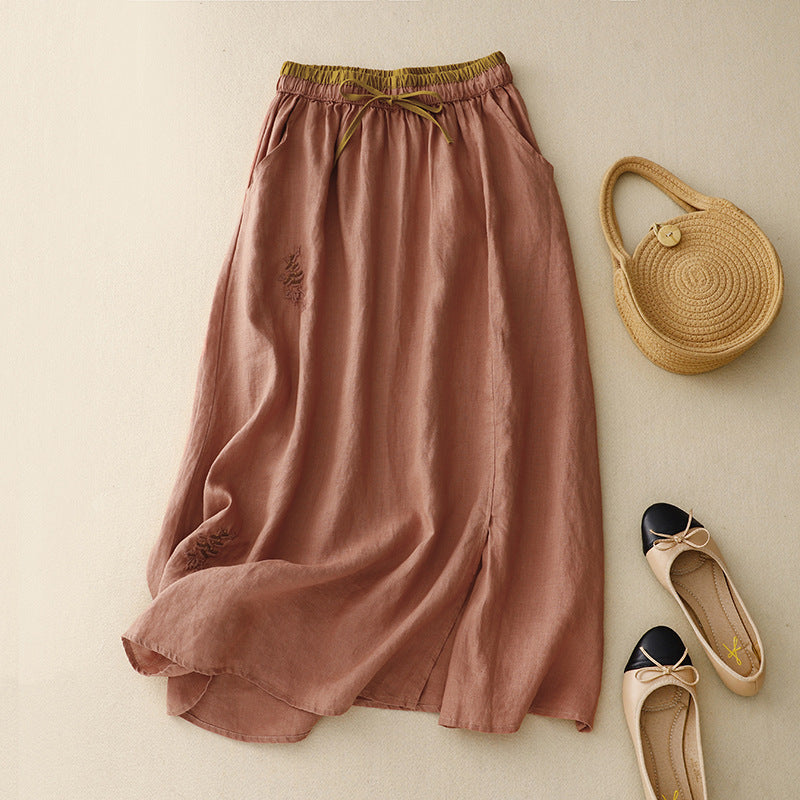 Angelie Linen Skirt