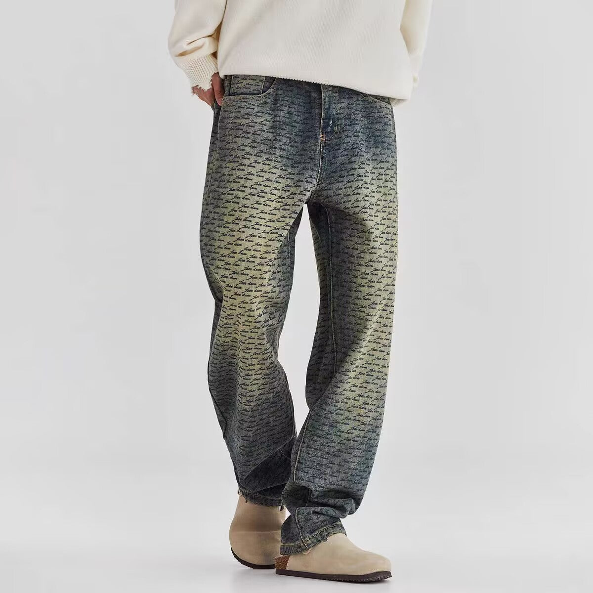 Atlanta Stippled Jeans