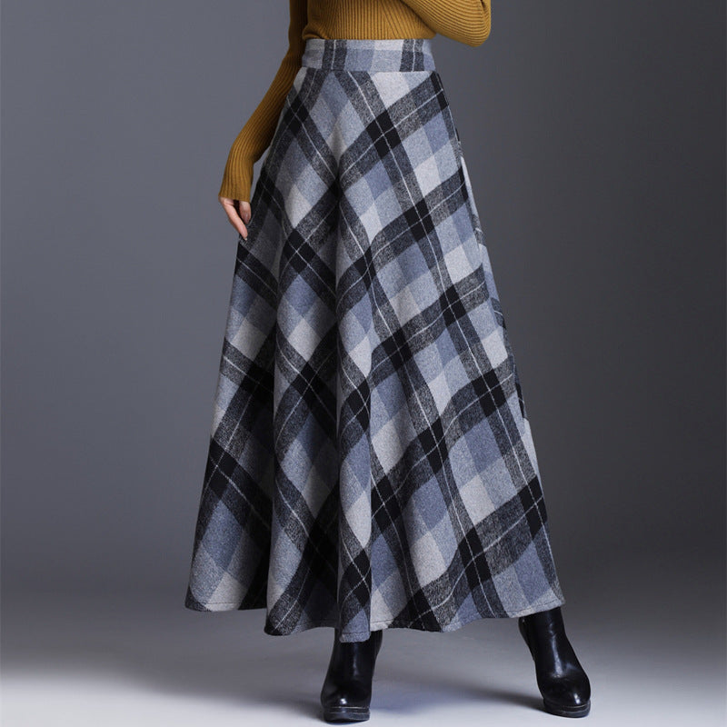 Emily Plaid Skirt