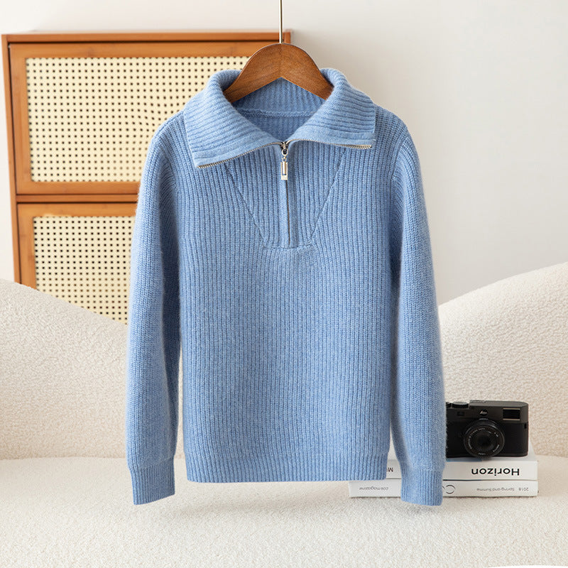 Adele Quarter-Zip Sweater