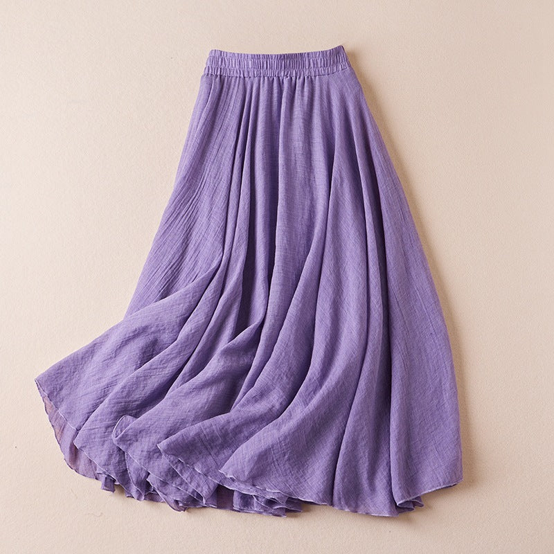 Lorena Linen Skirt