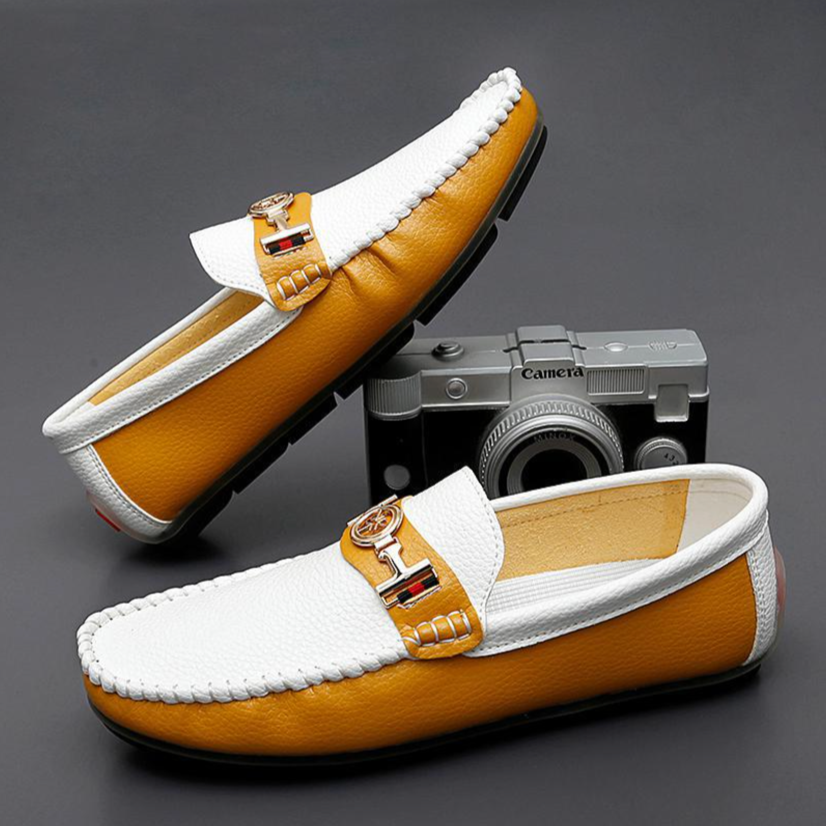 Lando Leather Moccasins