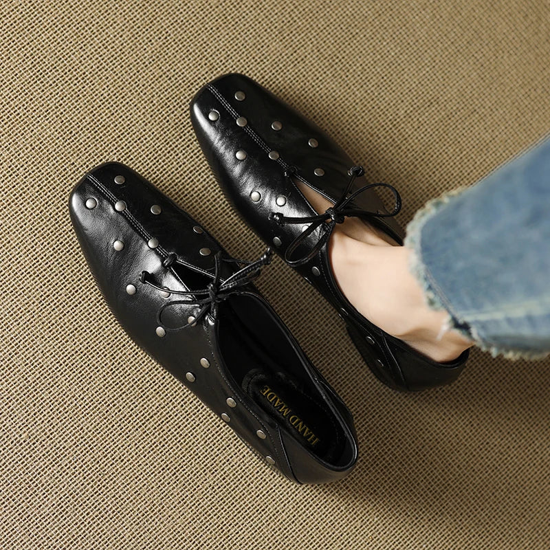 Mina Leather Loafers