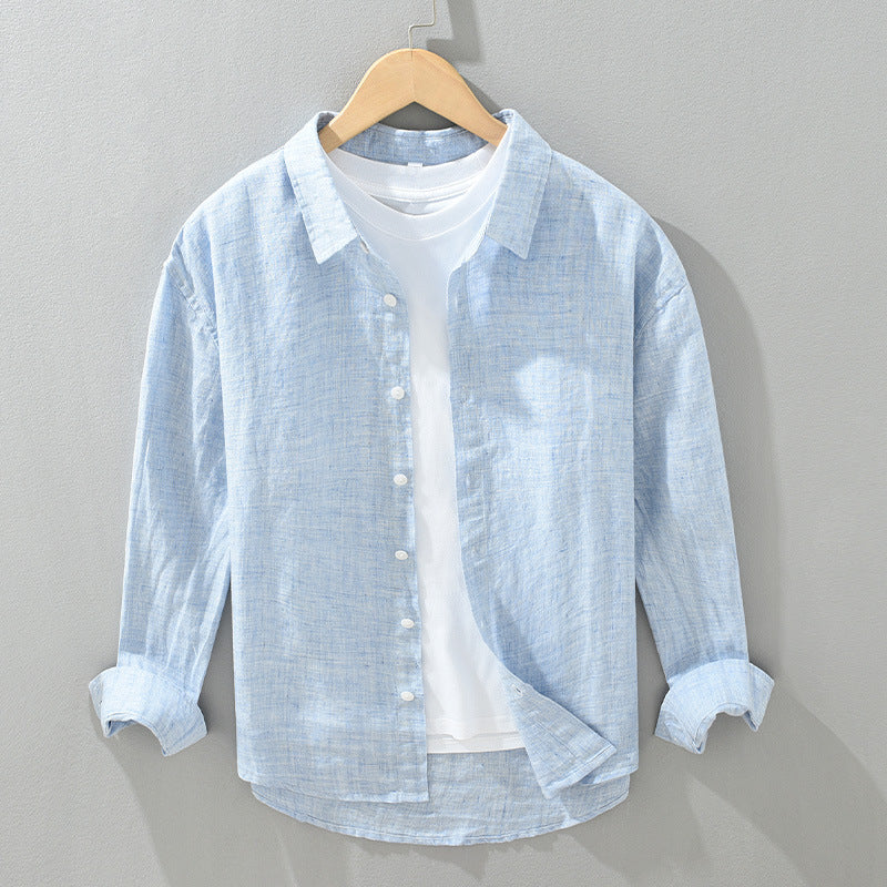 Adriano Linen Shirt - Spaydes